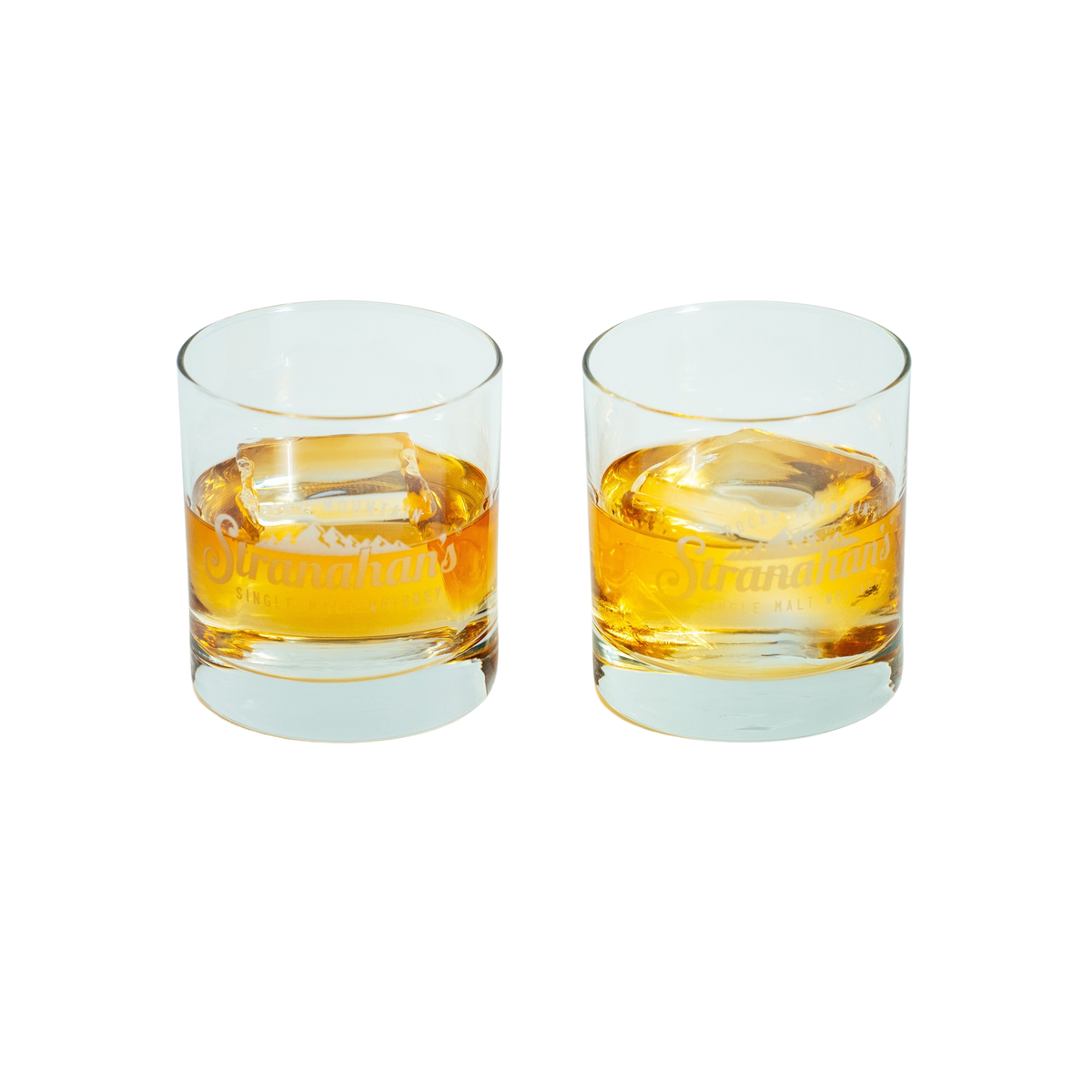 Plain Straight Sided Copper & Stainless Steel Whiskey Tumbler (Set