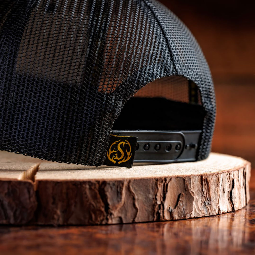 Black Trucker Hat