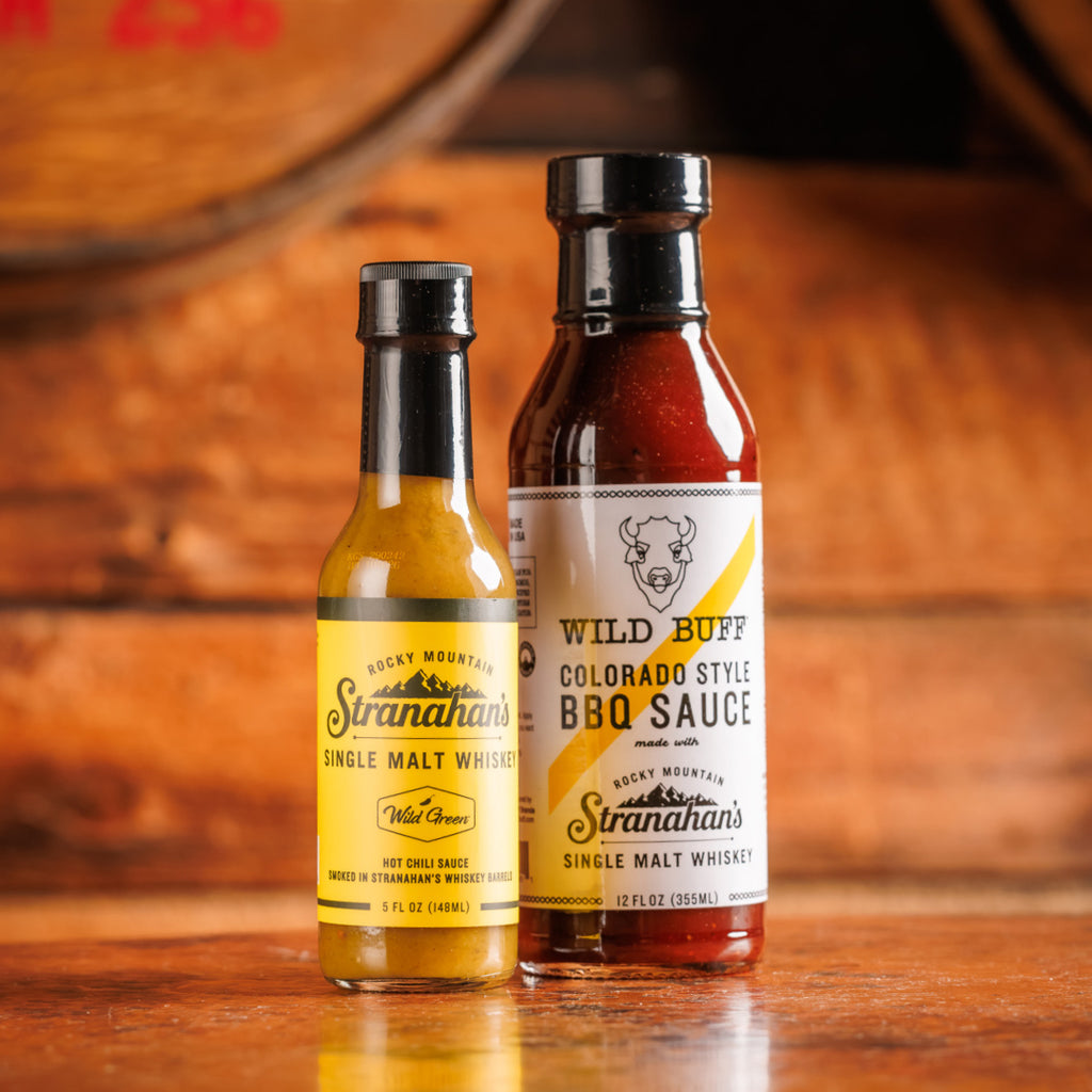 Wild Green Hot Chillin Sauce & Wild Buff Colorado Style BBQ Sauce 