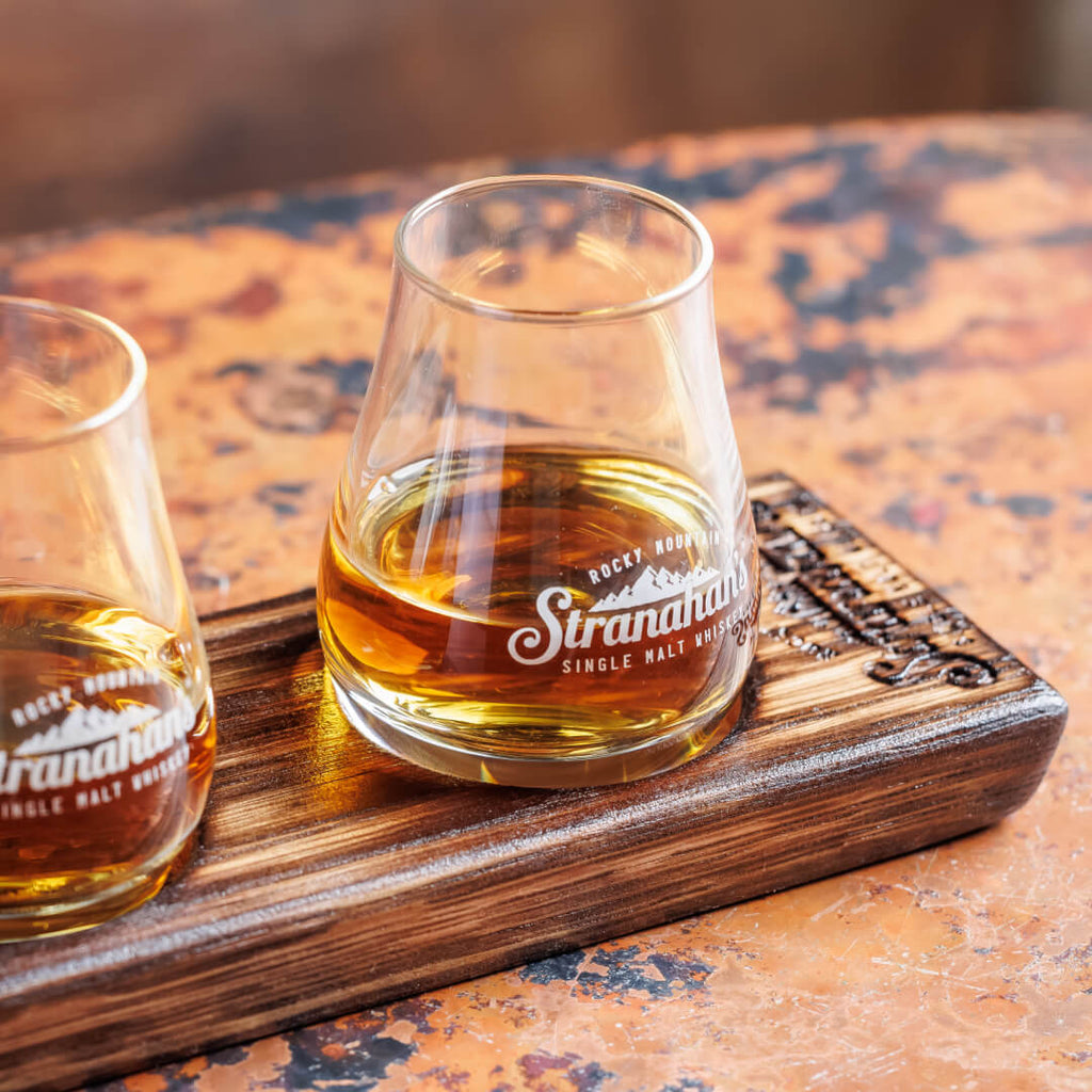 Stranahan's Barrel Stave Flight Tray.