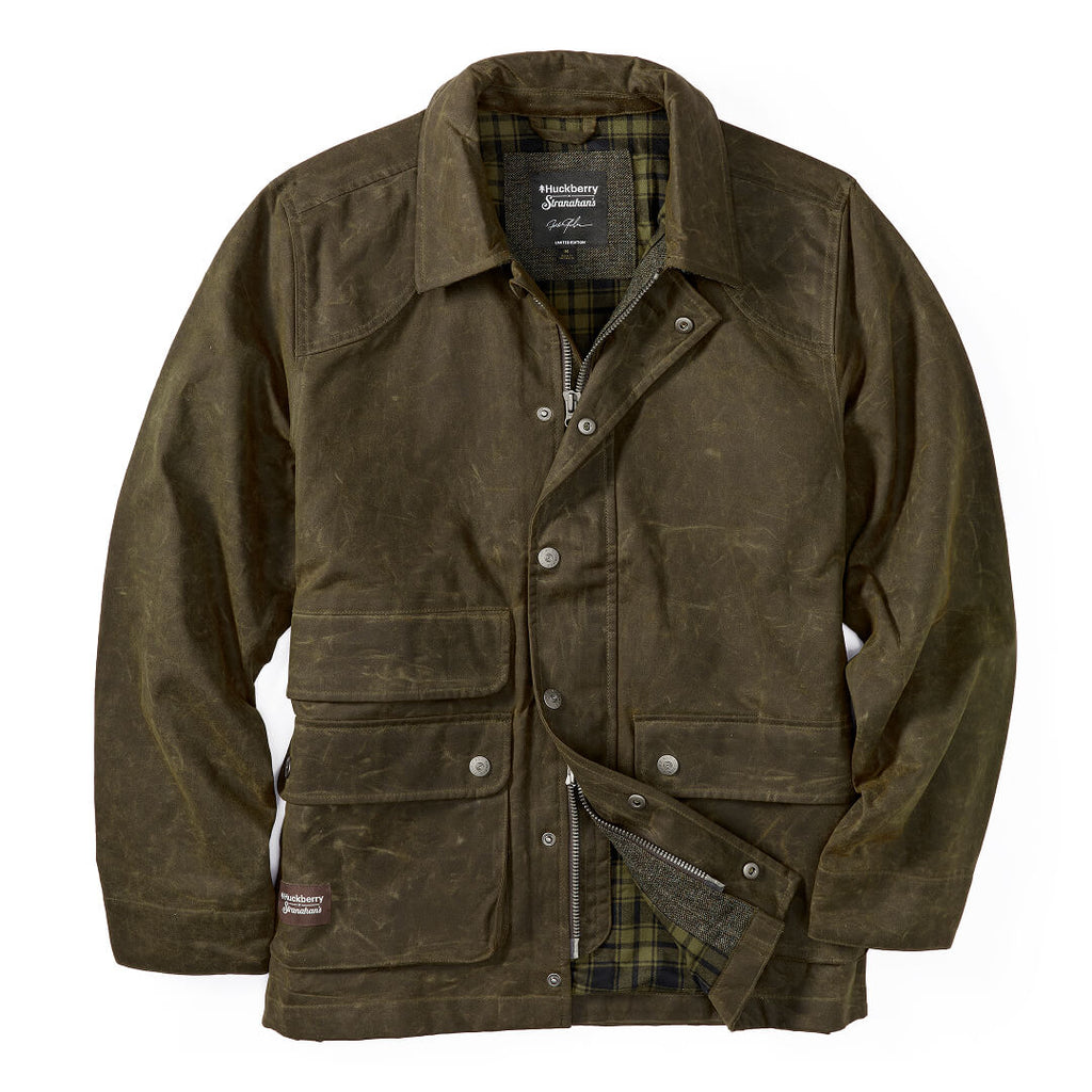 Huckberry x Stranahan’s Waxed Trucker Jacket