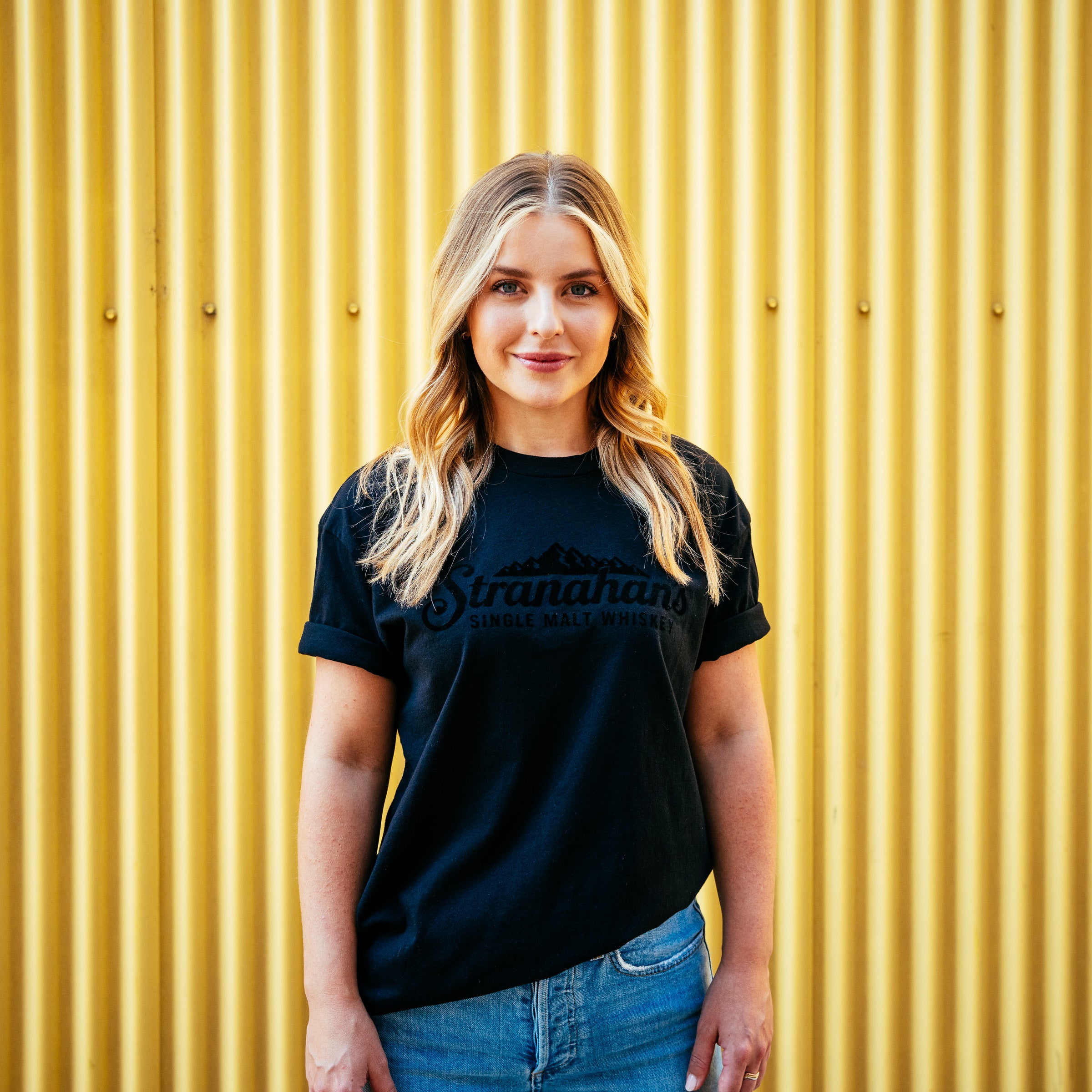 Black on Black Tee | Stranahan