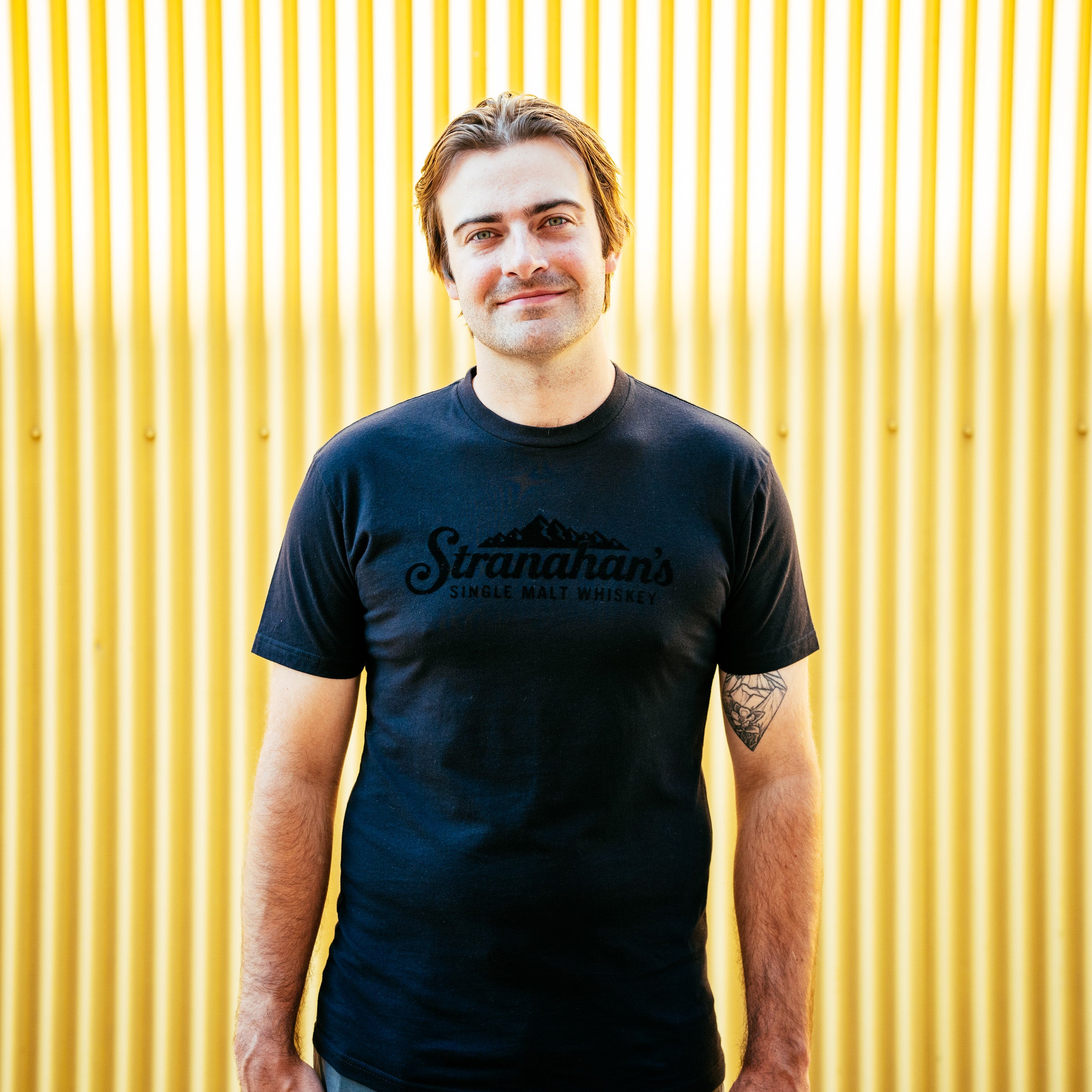 Black on Black Tee | Stranahan's Shop